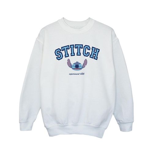Disney - "Lilo And Stitch Collegial" Sweatshirt für Mädchen (Weiß)