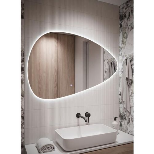 Badplaats Badkamerspiegel sona led 118 x 78 cm led verlichting badkamer