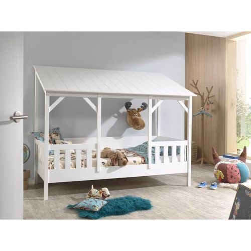Lucevi housebed 03 huisbed incl. dak 90x200cm -
