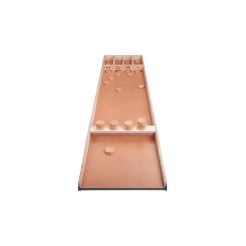 Longfield Games Longfield sjoelbak advanced 200 cm wedstrijdsjoelbak met 30 sjoelstenen