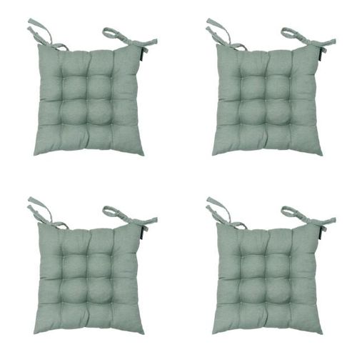 Madison zitkussen toscane napels kaki ca. 46x46 cm set van 4