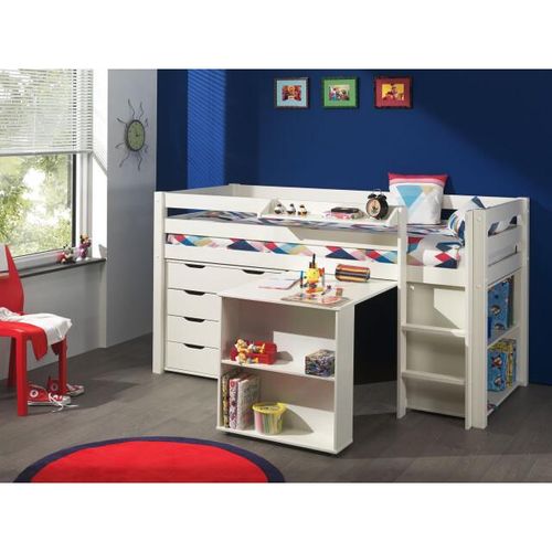 Lucevi pino ladekast 4 laden hout - 85.5x43.3 x71.8 cm
