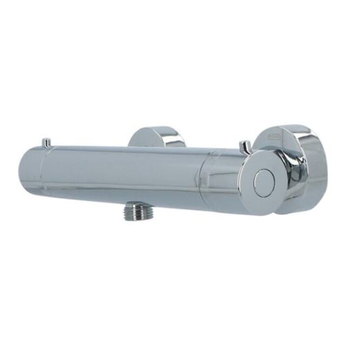 Luzzo ® douche thermostaatkraan rond chroom