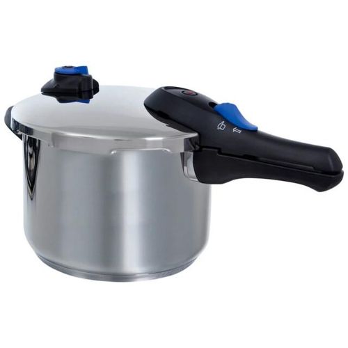 BK Cookware Bk snelkookpan rvs met glans 22cm 6l