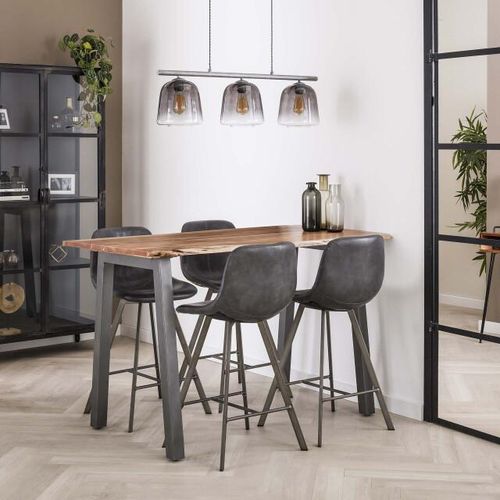 Hoyz Hoyz bartafel edge 80x147x92 4 personen hout