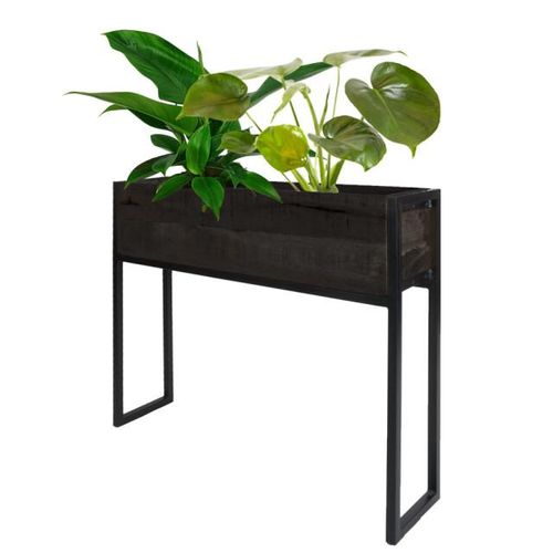 Home67 Plantenbak faab mangohout 84 cm