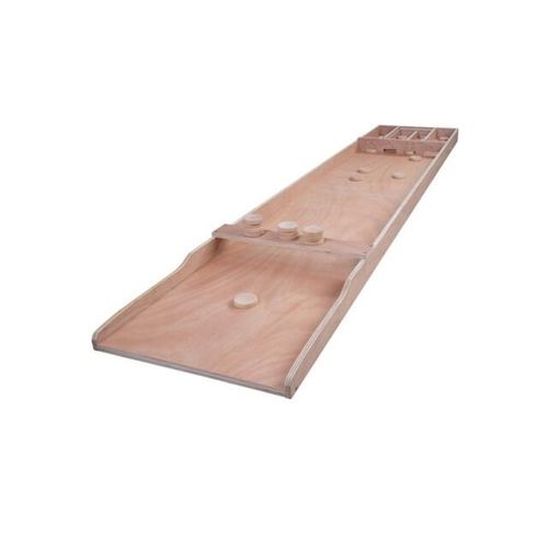 Longfield Games Longfield sjoelbak wedstrijd 200x41 cm incl. stenen