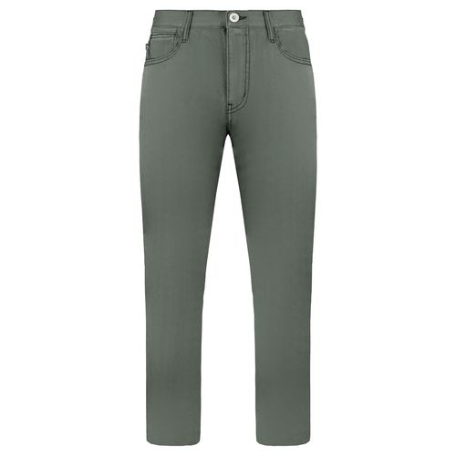 Emporio Armani Normale Pasvorm Heren Chino Broek