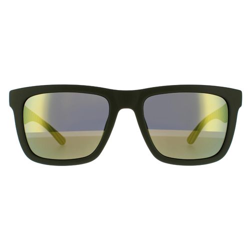 Lacoste zonnebril L750s 318 Matgroene groene spiegel