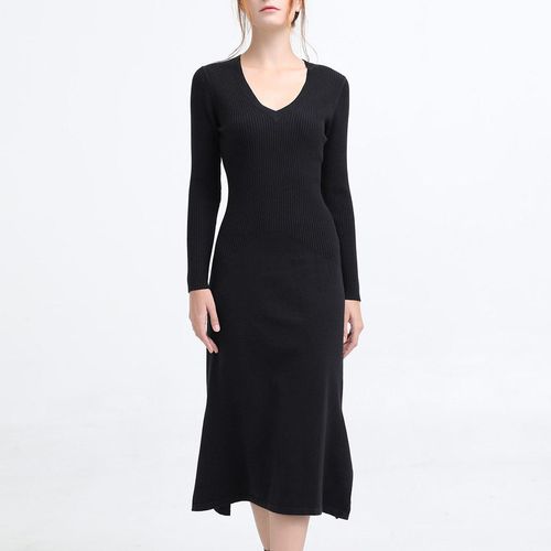 MIDI JUMPER -TRAND MET V -NACKLINE