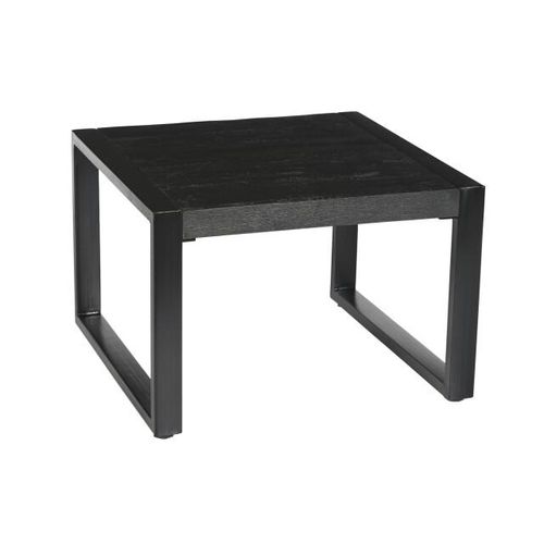 Livingfurn salontafel norris 60 cm mangohout / gecoat staal
