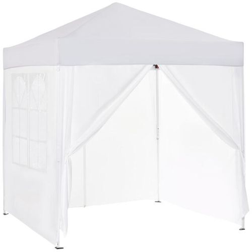 4goodz Outsunny partytent paviljoen 2x2 m met 4 zijwanden -
