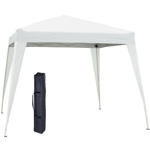 4goodz Inklapbare partytent 240x240 cm voor tuin en feest 840-159wt wit