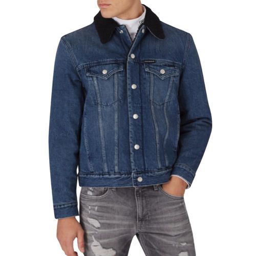 Calvin Klein Foundation Sherpa-jas voor heren