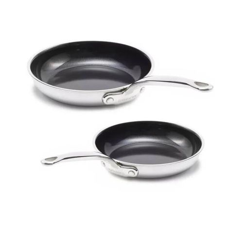 Greenpan Premiere koekenpannenset Ø 24 cm + 28cm rvs