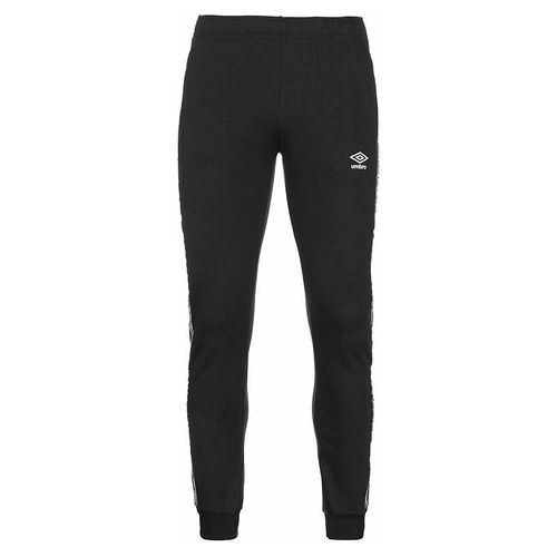 Umbro -Black -Track -Hosen mit Geklebten von Männern geklebt