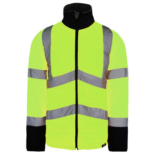 Dickies Hi-Vis Loudon Mens Yellow Reflective Jacke