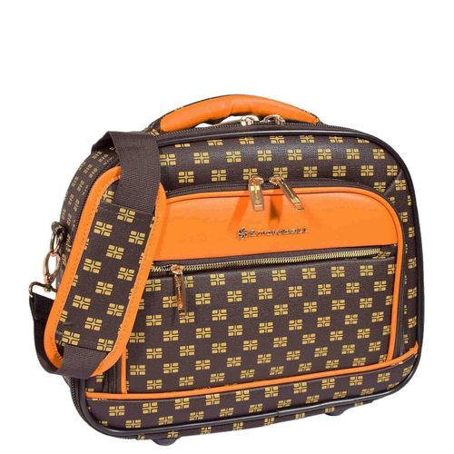 Braune Kosmetiktasche