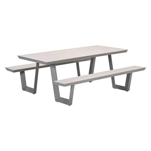 Garden Impressions Bell aluminium picknick set 200x178 cm -