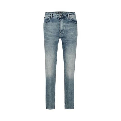 Purewhite The jone w0500 blue denim