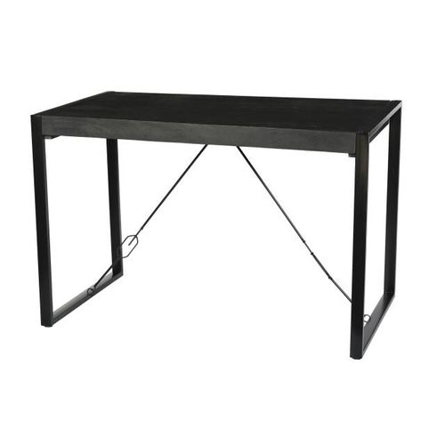 Livingfurn bartafels norris bar table 140cm mangohout / gecoat staal
