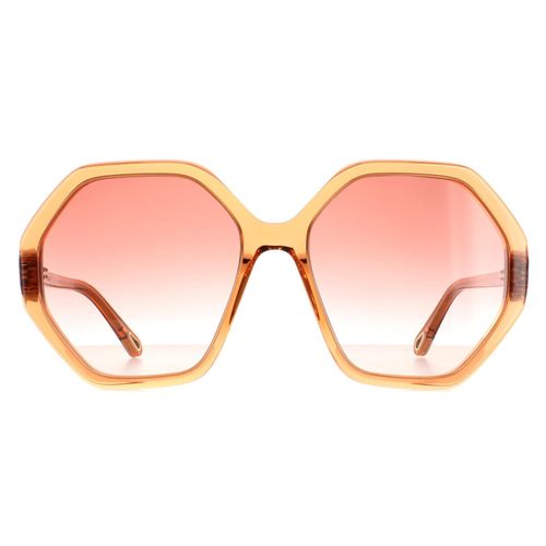 Chloe Round Dames Orange Crystal Pink Gradiënt Ch0008S Esther