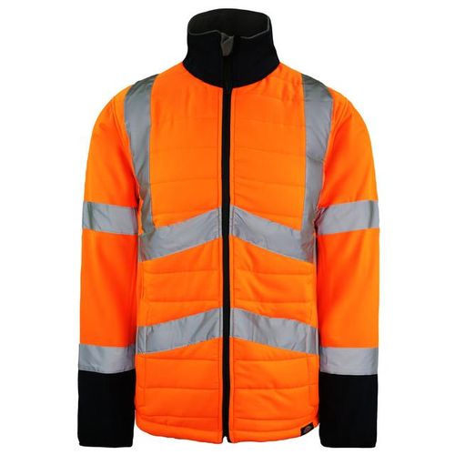 Dickies Hi-Vis Loudon Mens Orange Reflective Jacke