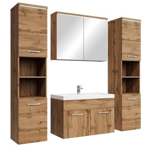 Badplaats Badkamermeubel set paso xl 80 x 40 cm - badmeubel met