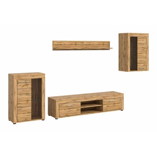 Furnilux Jam woonkamercombinatie wotan oak nb