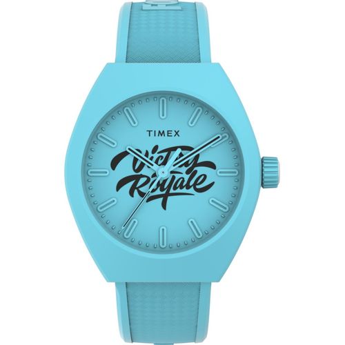 Timex Urban Pop X Fortnite Heren Blauwe Horloge TW2W96900