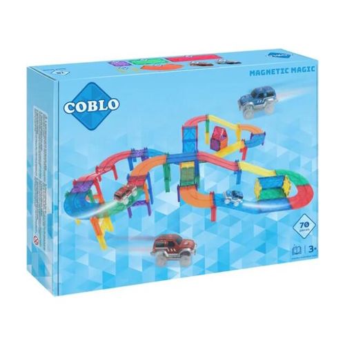 Coblo Classic magnetisch racebaan 70 stuks
