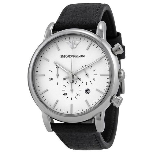 Emporio Armani Luigi Heren Horloge Zwart AR1807