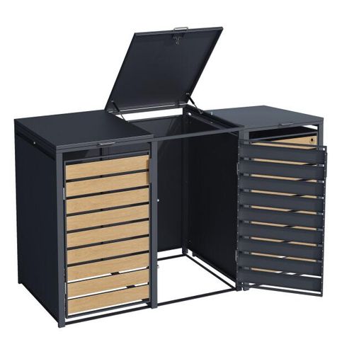 4gardenz ® kliko ombouw 3 kliko's containerombouw /houtlook
