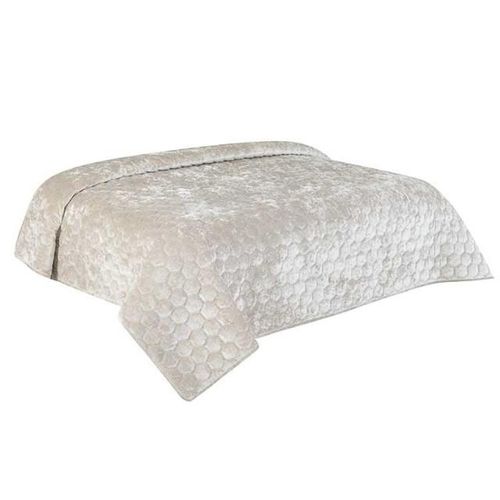 Unique Living bedsprei peggy dove white 240x280cm