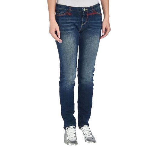 Emporio Armani Normale pasvorm Lengte enkel Blauw