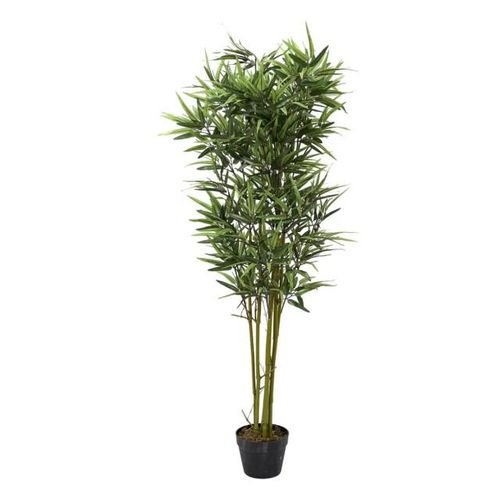 WDMT Kunstplant bamboe ø 18 x 135 cm groen