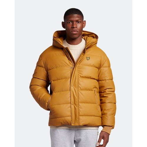 Lyle & Scott jubileum gouden rubberen pufferjack