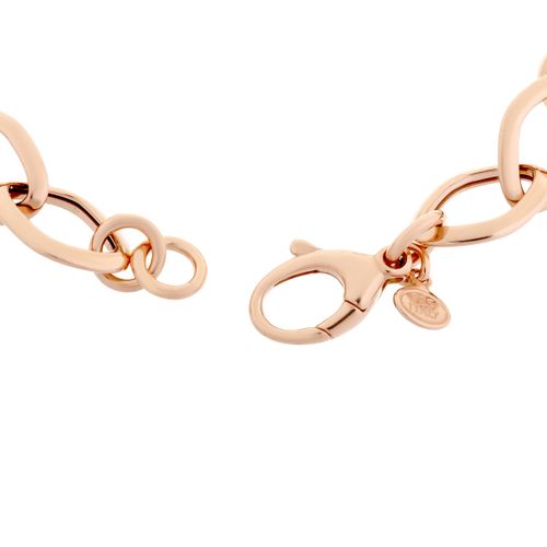 Orphelia 'Parijs' Dames 925 Zilveren Ketting - Roze ZK-7108/RG