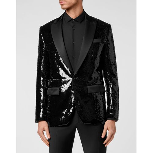 Einknopf-Blazer Slim Fit