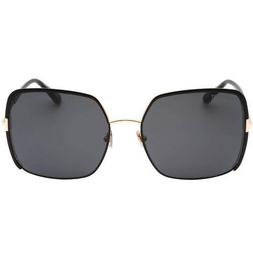 Tom Ford Raphaela zwarte zonnebril