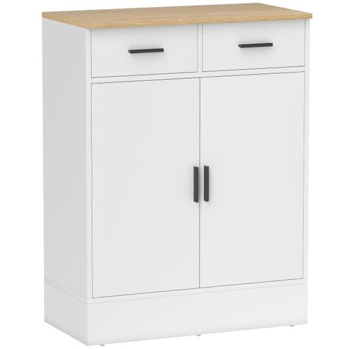 4goodz Buffetkast commode met 2 lades, wit