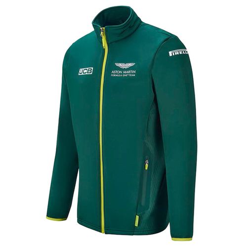 Aston Martin F1 Official Team Heren Groen Softshell Jas