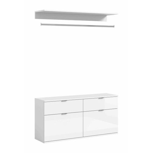 Furnilux Projektx garderobe-opstelling 2 deuren, 2 laden