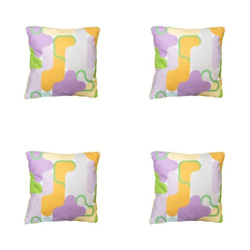 Madison sierkussen grafi lila ca. set van 4