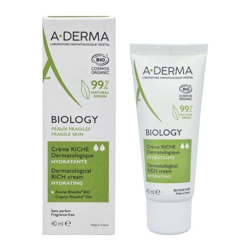 A-Derma Biology Dermatological Rich Cream.