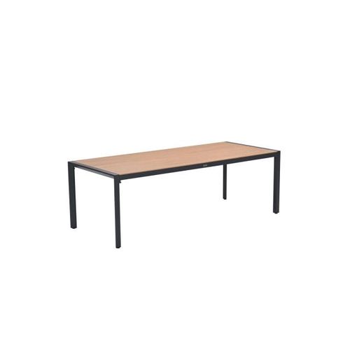 Garden Impressions Felini tafel- 220x93 cm carbon black light teaklook