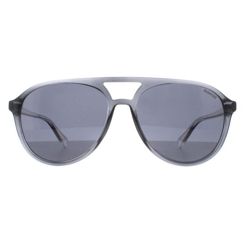 Polaroid Aviator Unisex Grau Blau Blau Polarisiert PLD 4162/S