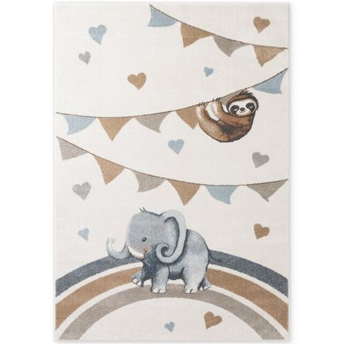 Villeroy & Boch Boho kids kinder vloerkleed olifant rainbow party