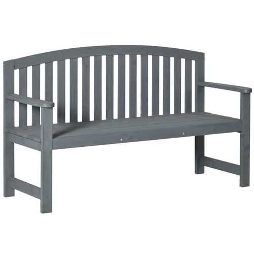 4goodz 2-zits houten tuinbank tot 240 kg belasting 140x50x85 cm