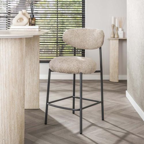 Hoyz barstoel round verpakt per 2 cargo zand